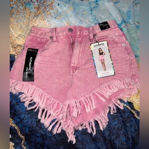 Frayed Hem shorts